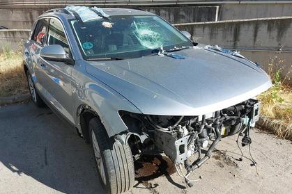 Compra y venta de coches rotos.