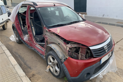 Compra y venta de coches rotos.